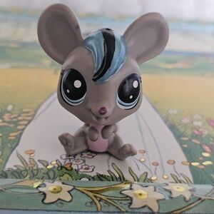 ♡ Littlest Pet Shop Mini Mouse Gizmo Musburger #307 Pets In The City ♡